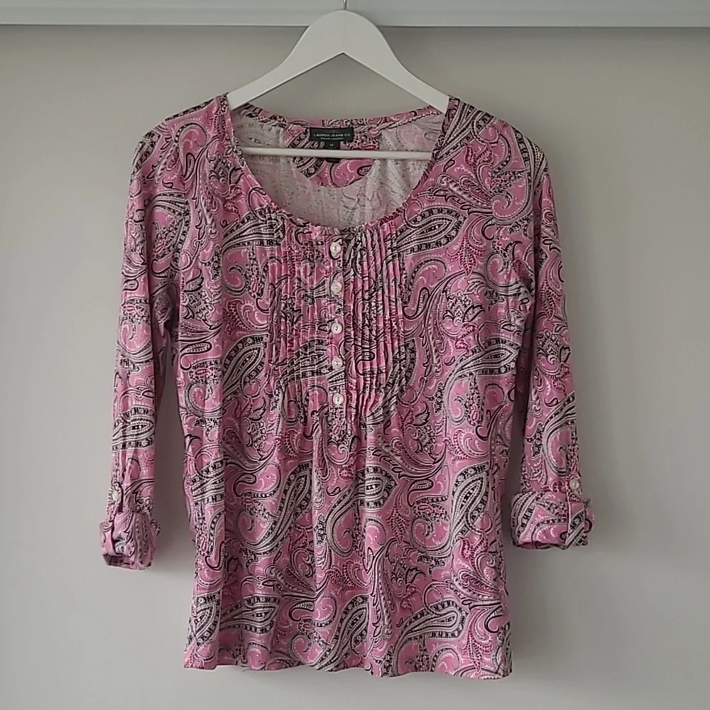 Pink Ralph Lauren Top - Picture 1 of 4